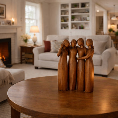 Celebrates Friendships Sisters Sculpture