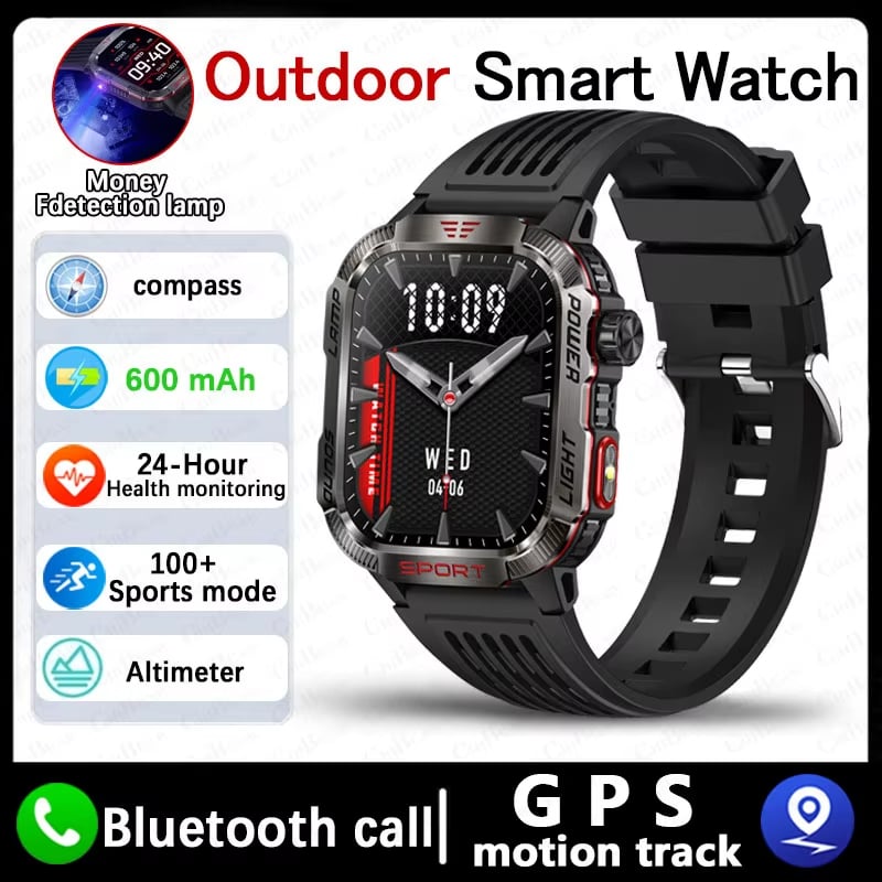 Men's Military Outdoor Sports Smart Watch for Android & IOS