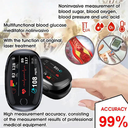 🔥Final 3 Hours: 70% OFF🏆Non-Invasive Blood Glucose Meter[99.9% Accuracy]✅TGA Approved