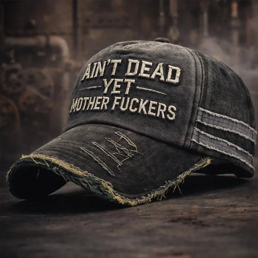 🎉Last Day 49% OFF -Ain't Dead Yet Vintage Trucker Cap-Buy 2 Free shipping