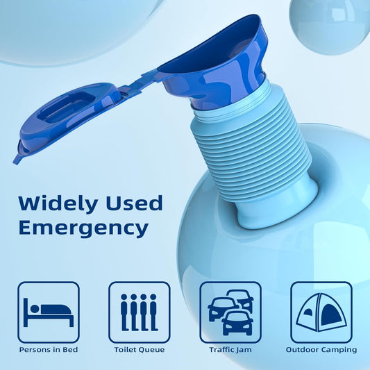 🏆 55K+ SOLD! 🌿🚻Portable Car Urinal – Perfect for Emergencies, Travel & Outdoor Use 🏕️