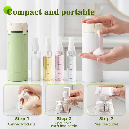 🔥🔥Limited Time 49% Off✨4-in-1 Travel Dispenser Bottle